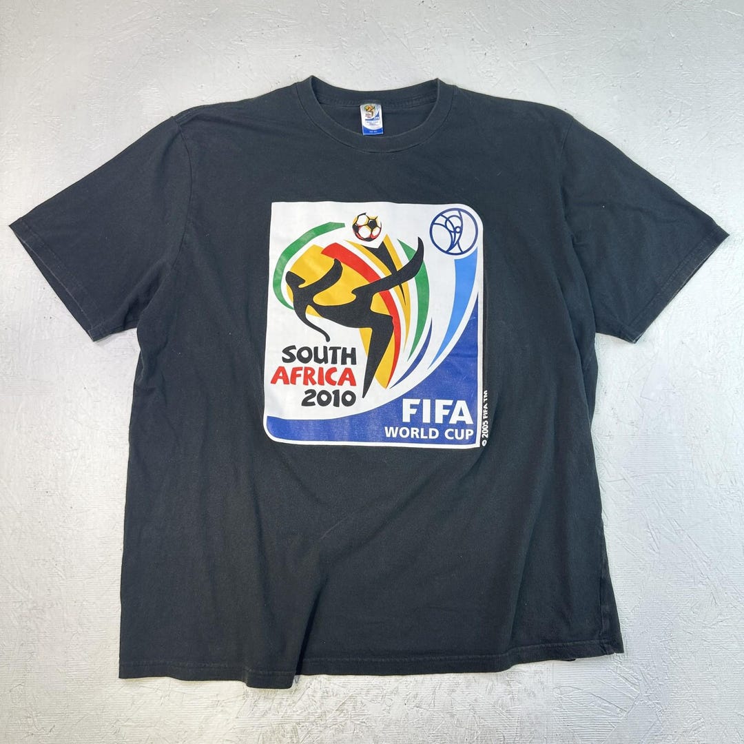 South Africa Shirt Mens 2XL FIFA World Cup 2010 Soccer Official
