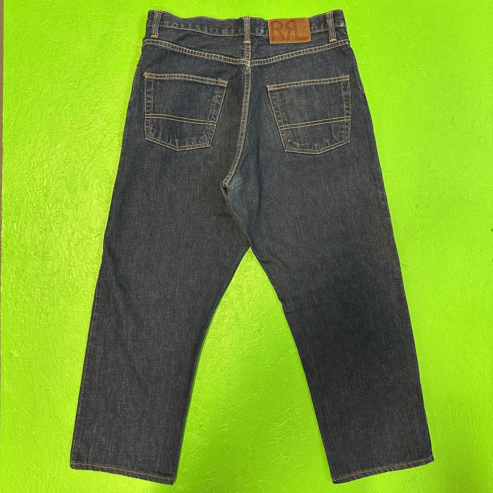 Vintage RRL Ralph Lauren Jeans Mens 34x32 Blue Denim