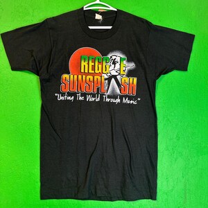 貴重レア！Reggae Sunplash Tシャツ レゲエサンスプラッシュ REGGAE SUNSPLASH シャツ 1991 ワールドピースツアー 90年代