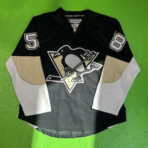 Pittsburgh Penguins Jersey Mens 52 Black NHL Hockey Kris Letang 58 Reebok CCM