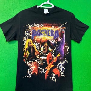 Vintage Pantera T Shirt Y2K tour Concert size S