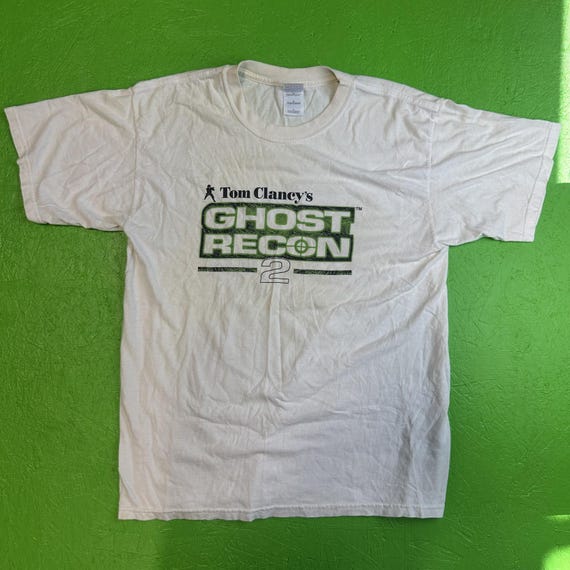 Buy Tom Clancy Ghost Recon Shirt Mens Large White Video Game