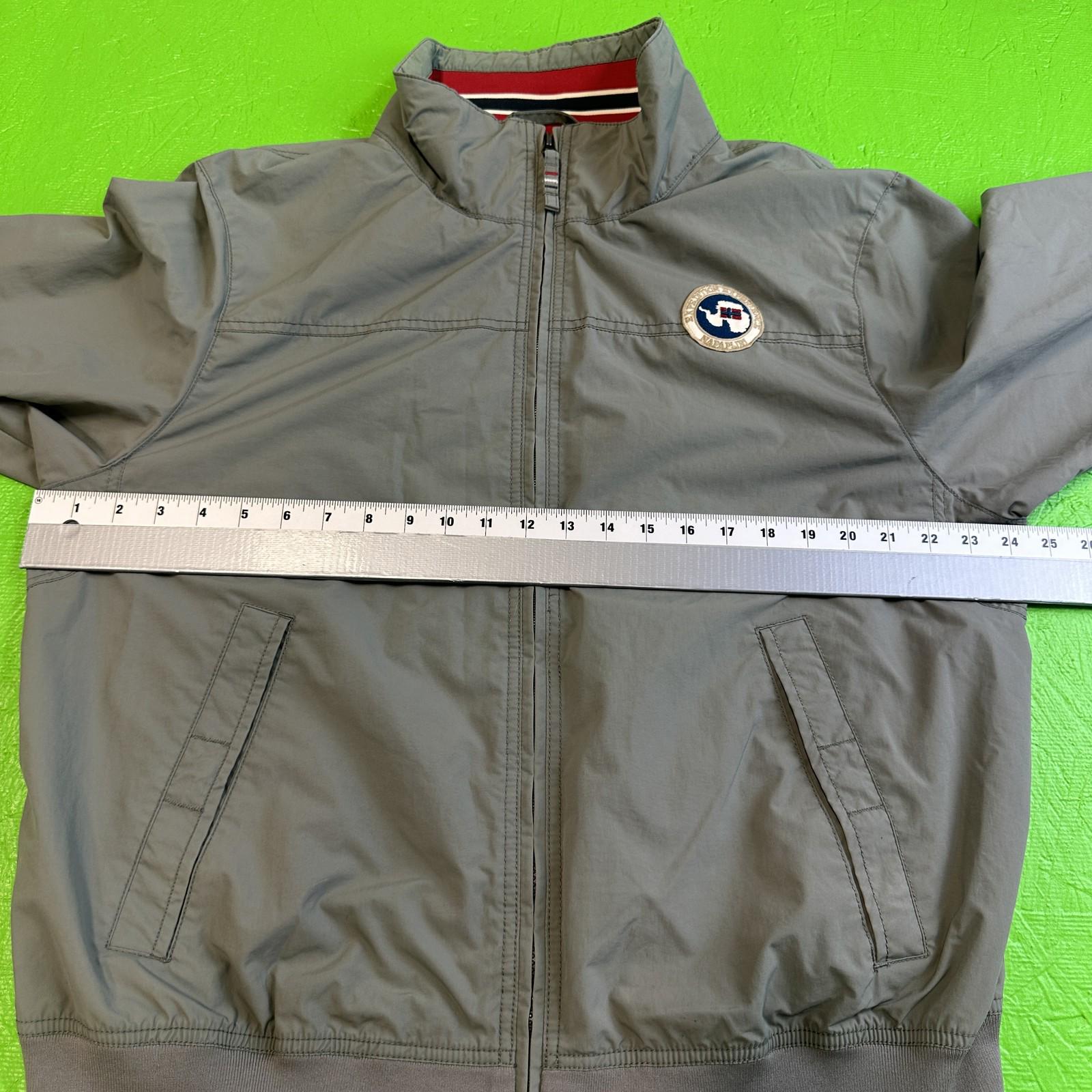 NAPAPIJRI EXPEDITION EXPERIENCE ジャケット Napapijri Jacket Mens Medium Gray Expedition Experience