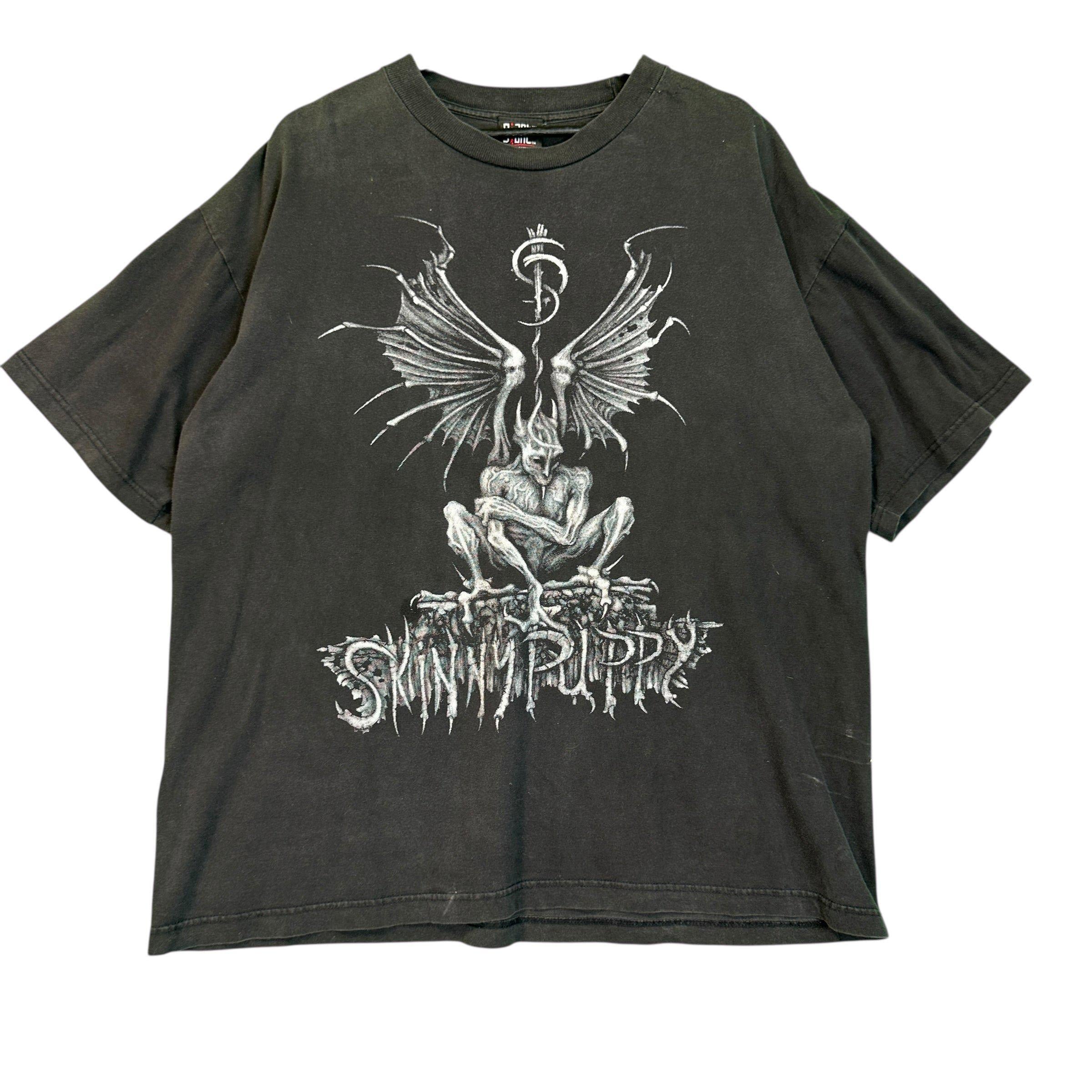 SKINNY PUPPY バンドTシャツ 90s vintage Vintage 90's Skinny Puppy Canadian Music Group Genre