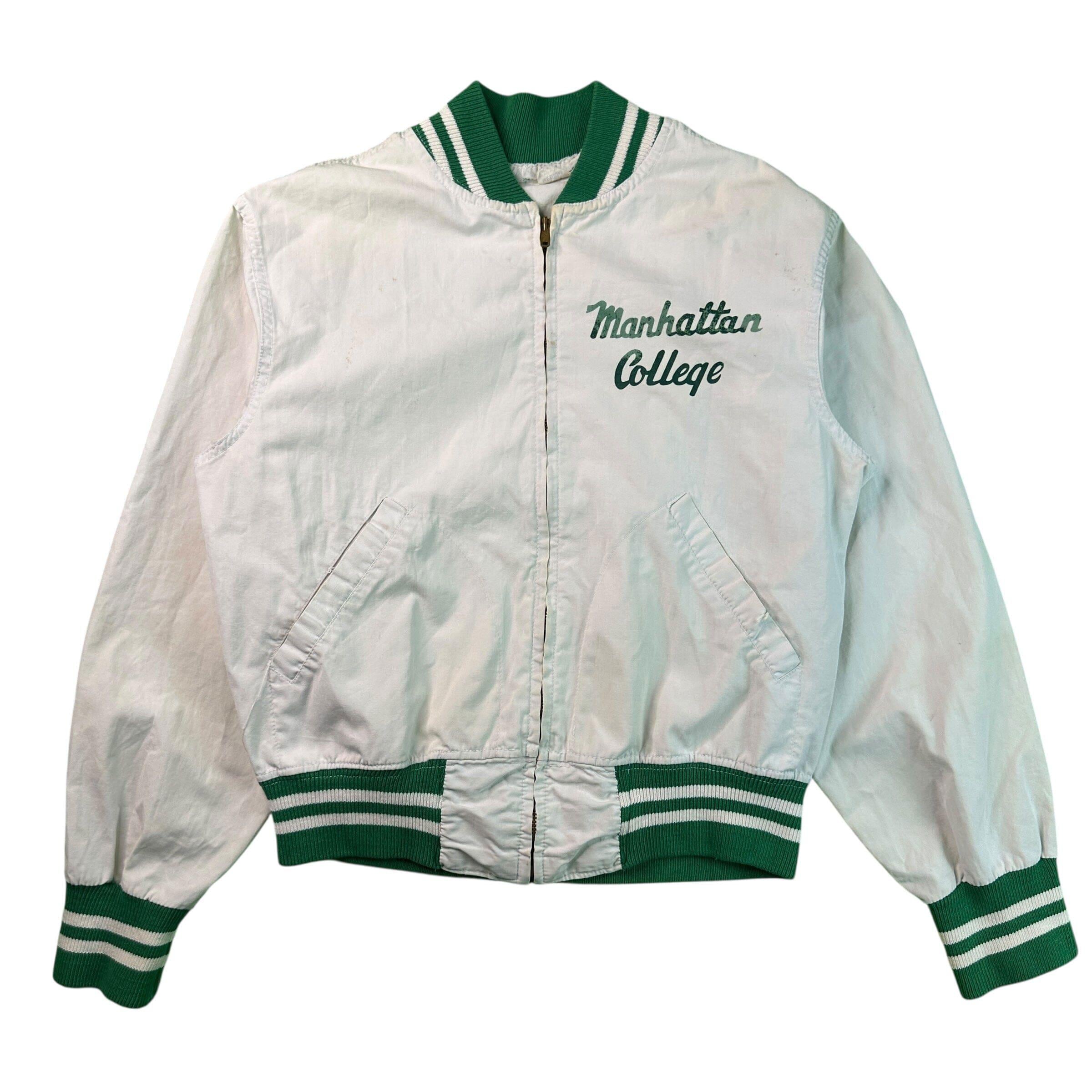 60s CHAMPION” SWING TOP JACKET 42-44 Vintage 1970's “champion” Sparkplugs Nylon Two-tone Racing