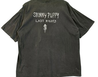 Vintage Skinny Puppy 90s T-shirt Size XL - Etsy
