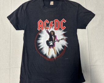 AC/DC Women's Blow Up Your Video T-Shirt - Boyfriend Fit, Official Band Merch, Ringspun Cotton - View #11
