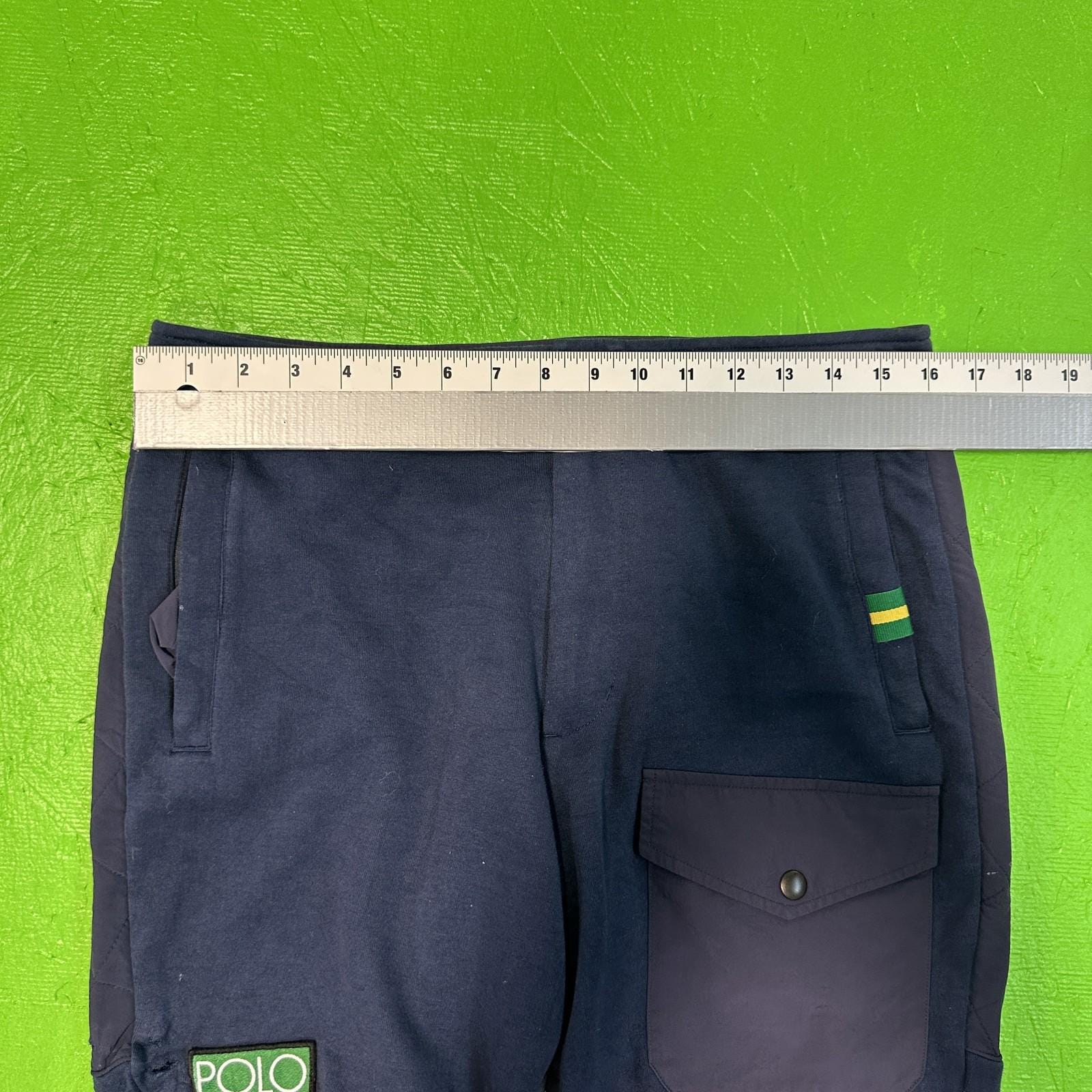 POLO HI TECH カーゴラガースウェットパンツ ネイビー M 美品 Polo Ralph Lauren Hi Tech スウェットパンツ M - メルカリ
