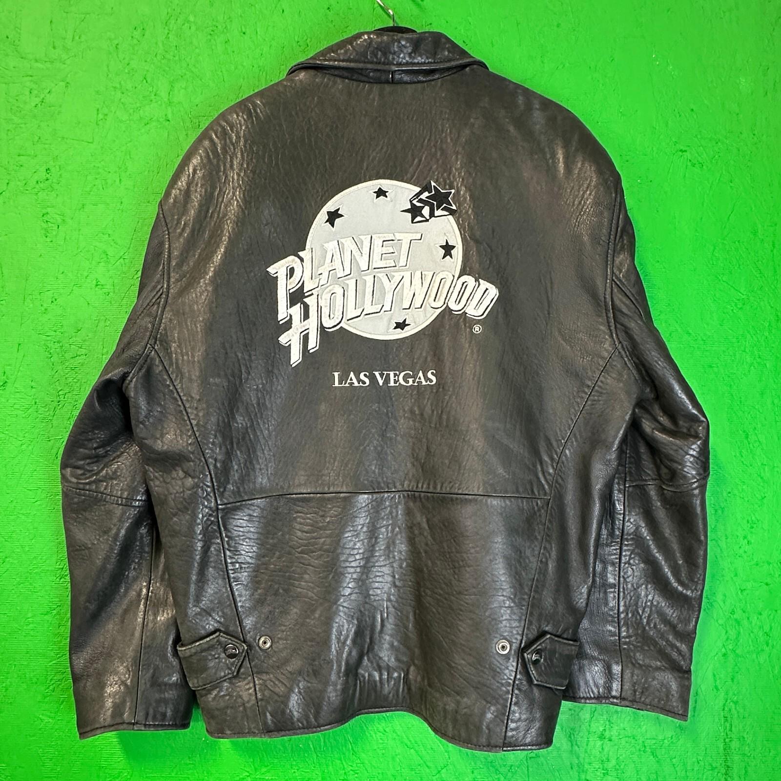 Planet Hollywood Leather Jacket - Etsy