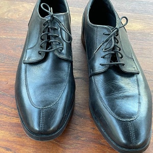 black dress shoes cole haan Cole Haan Men's Modern Essentials Cap Oxford Black Waterproof