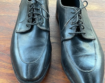 Cole‎ Haan Oxford Shoes Men\'s 10 M Black Leather Plain Toe Derby Lace Up Dress Cole Haan Grand 360 Oxford Dress Shoes Mens US 10M Black  main image 4