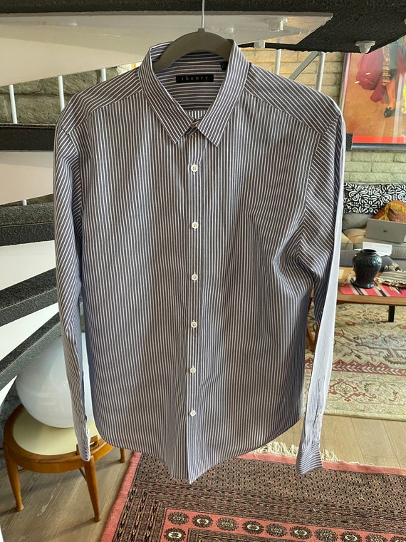 theory2025 シャツ Striped Straight Shirt B theory2025 シャツ Striped Straight Shirt B theory2025 シャツ