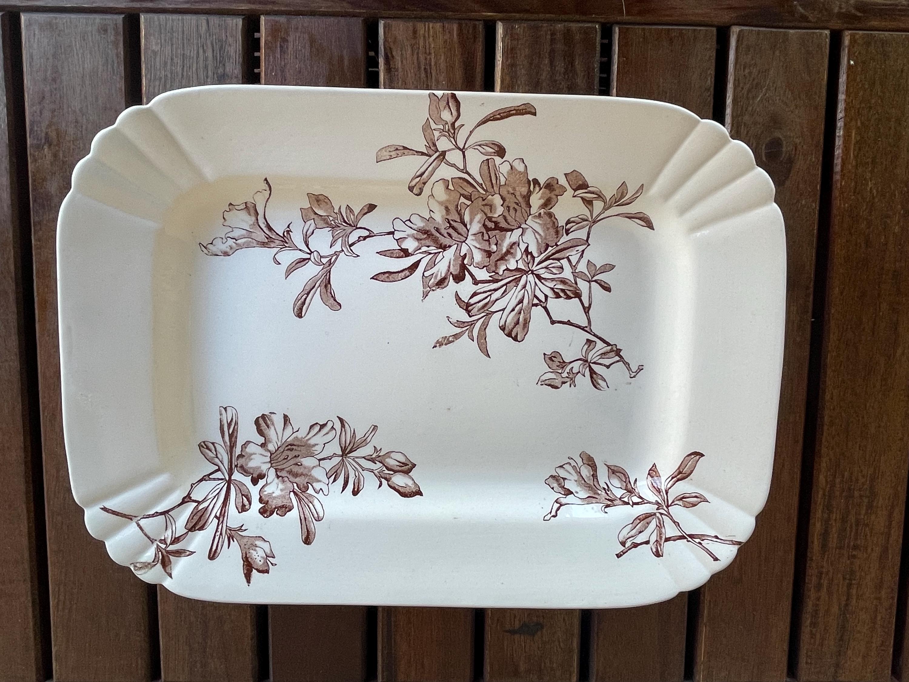 Antique George Jones Transferware - Etsy