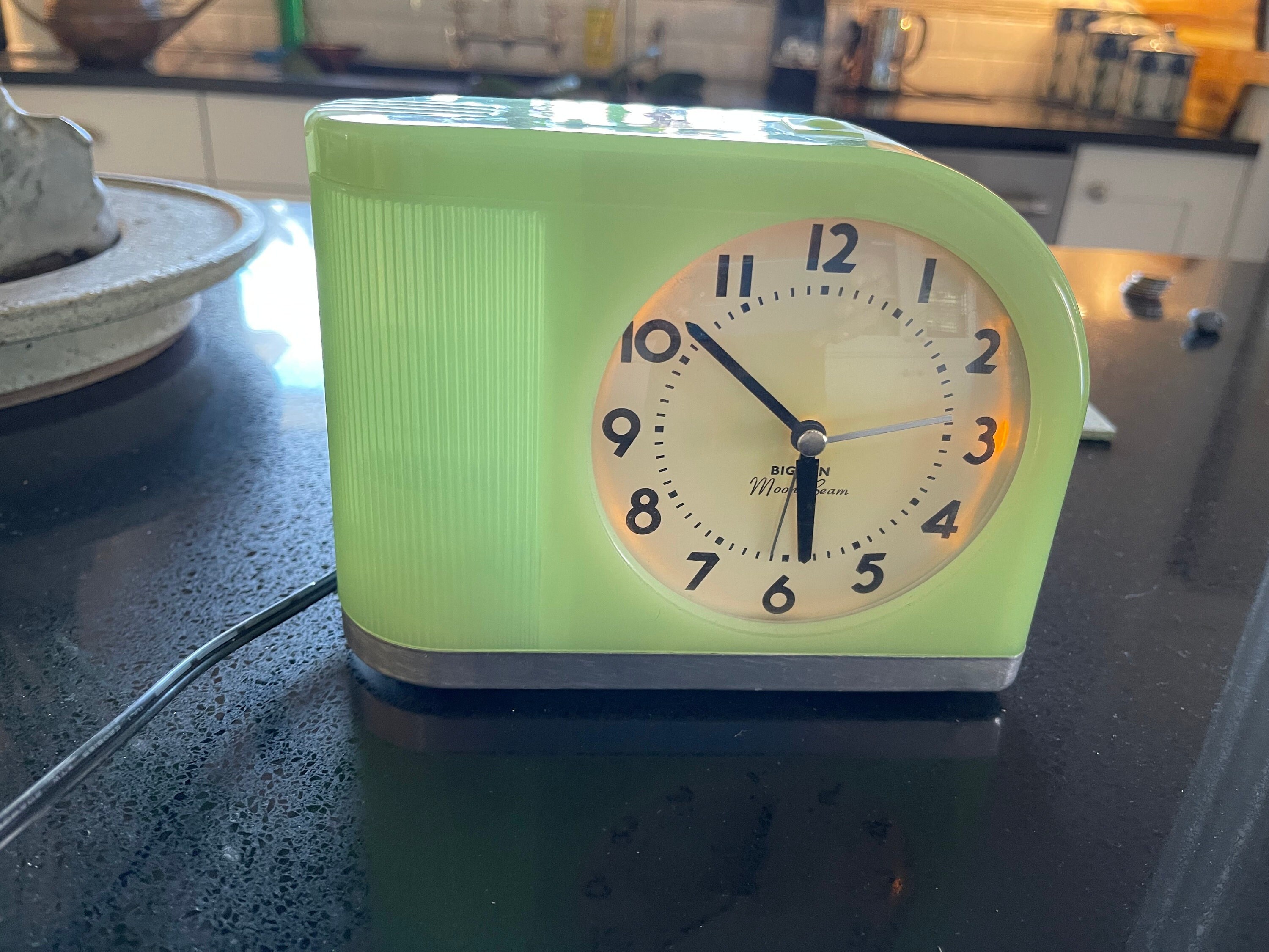Westclox Big Ben Moon Beam Electric Alarm Clock Art Deco Lime Green - Etsy