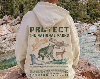 Environmental Hoodie National Parks Ranger Sweatshirt Explore National Park Aesthetic Granola girl Hoodie Trendy Hoodies Fall Hoodie VSCO