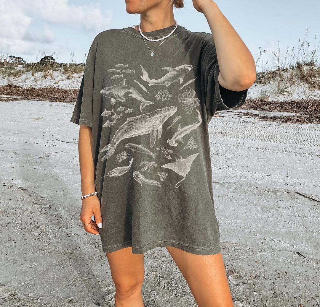 SIZE 9.8 | Ocean 908 Short Sleeve T-Shirt (Plant-Based Dye)