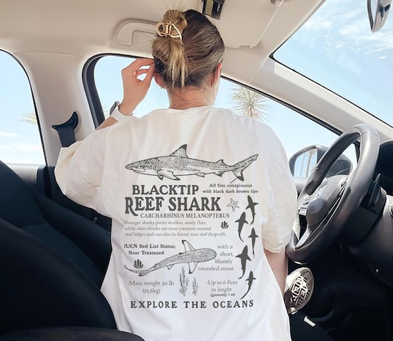 Black tip Reef shark Garment-Dyed ComfoRt Colors Shirt Shark Lovers tee Ocean Biologist tee Gift for Ocean lovers