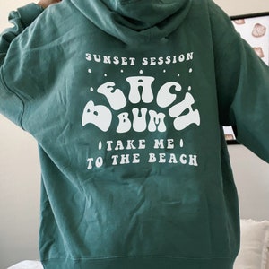 Beach Sunset Hoodie Aesthetic Trendy Shirt Unisex Hoodie - Etsy