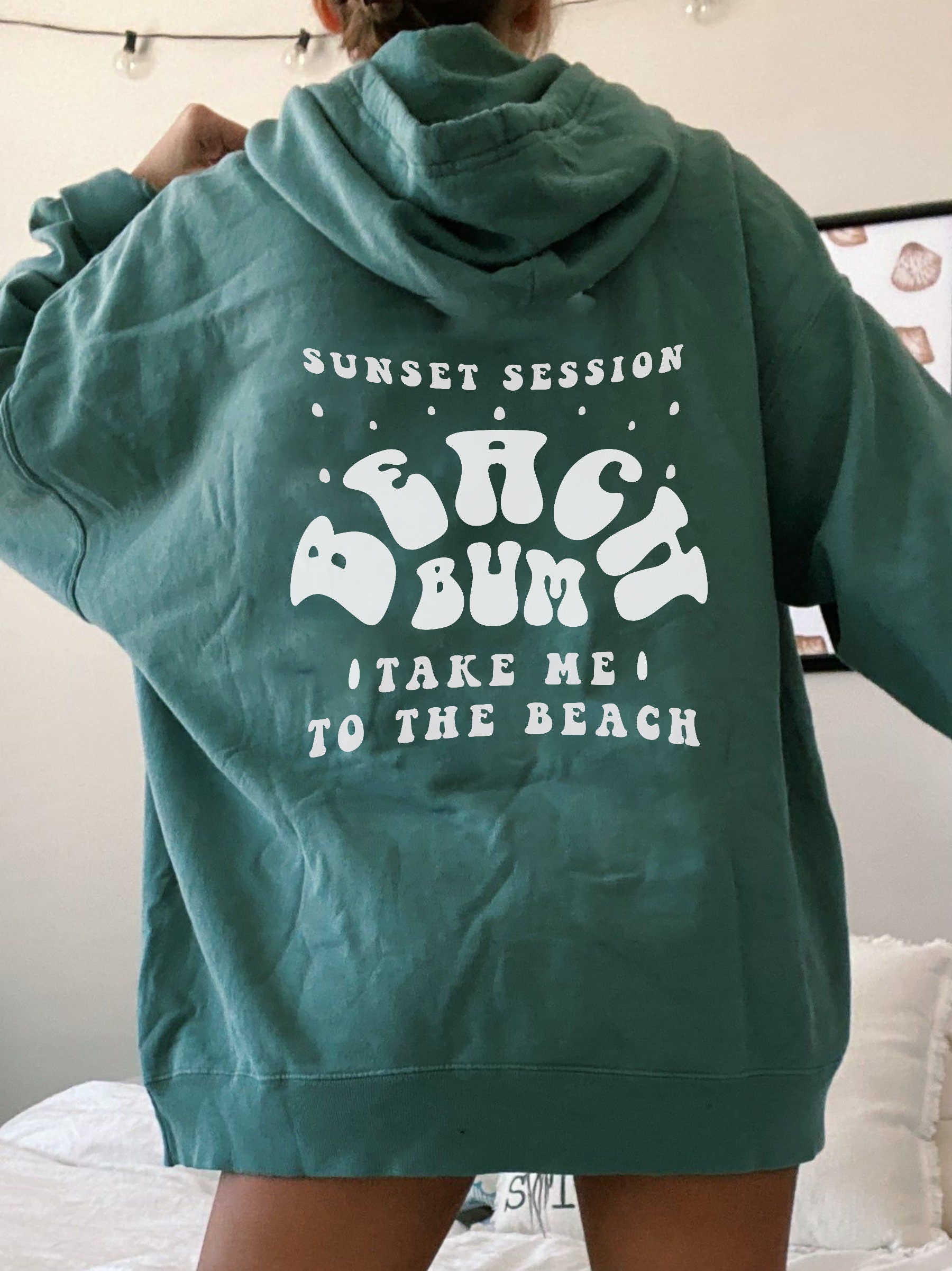 Beach Sunset Hoodie Aesthetic Trendy Shirt Unisex Hoodie | Etsy