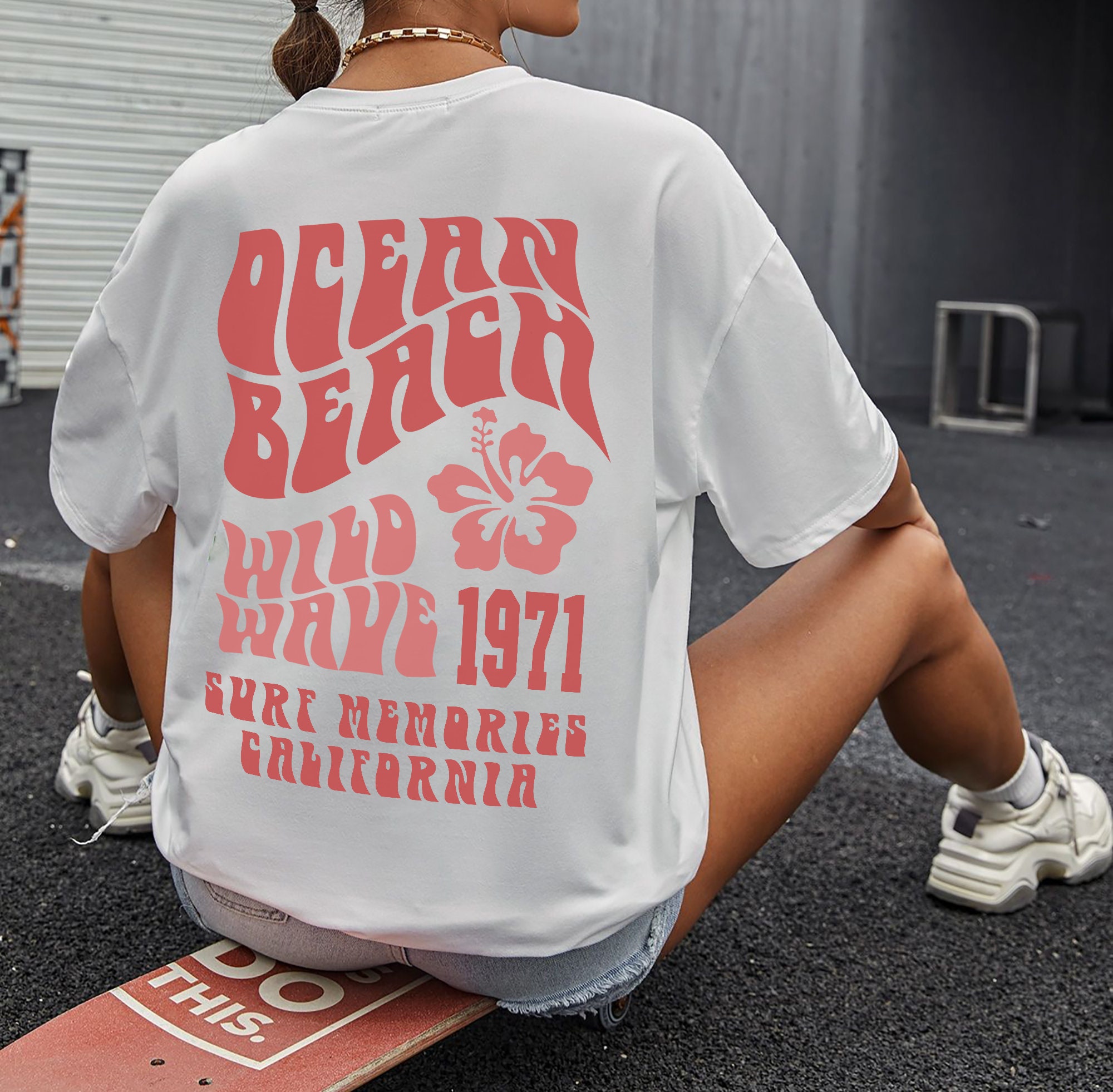 Ocean Beach Shirt Aesthetic Tee Trendy Shirts California - Etsy