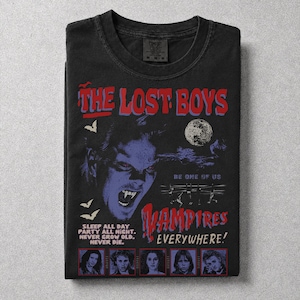 Camiseta Comfort Colors Vintage de Los Niños Perdidos / Camiseta de película | Regalo para mujer y hombre | Camiseta unisex imagen 2