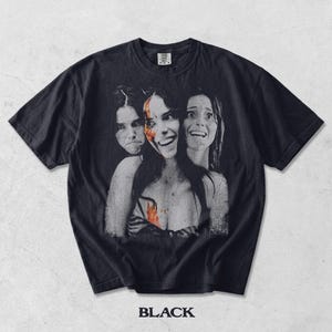 Camiseta Retro Nikki Obsession, Camiseta Comfort Colors Obsession com Estampa Gráfica de Filme de Terror, Presente Unissex para Mulheres e Homens Black