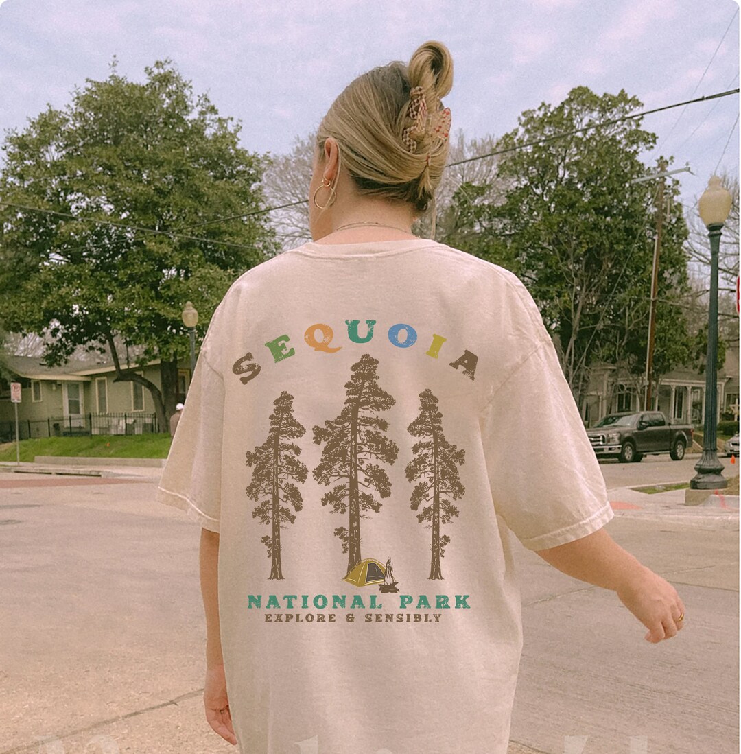 Sequoia National Park T Shirt Aesthetic Granola Girl Tee National Park