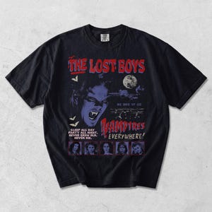 Camiseta Comfort Colors Vintage de Los Niños Perdidos / Camiseta de película | Regalo para mujer y hombre | Camiseta unisex imagen 3