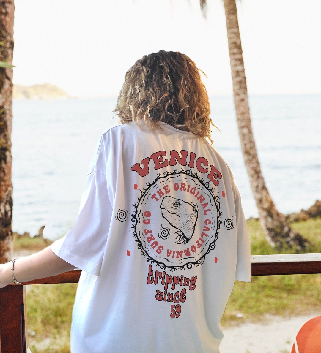 Venice Beach Shirt Surf Clothing Cali Surf Tee California - Etsy