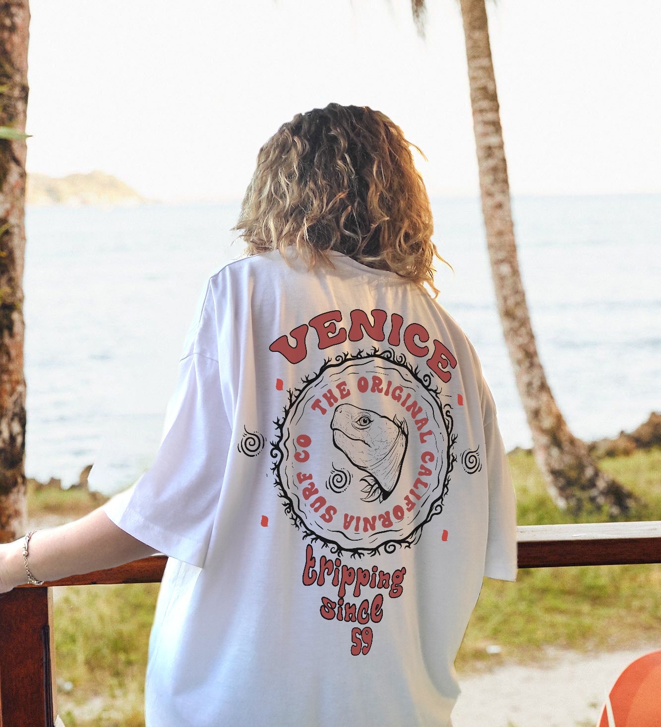 Beach Clothing for Woman Shirt Cali - Surf Cute Shirt Tee Surf Etsy Venice Shirt California