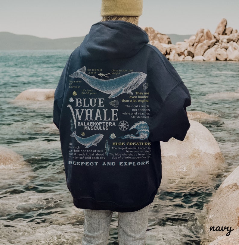 blue while gift vintage aesthetic hoodies Blue While anatomy
