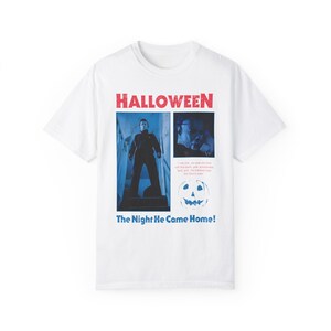 1978 Halloween Movie Comfort Colors T-Shirt | Vintage Horror Movie T-shirt | Halloween Shirt | Unisex Horror Fan Apparel image 7