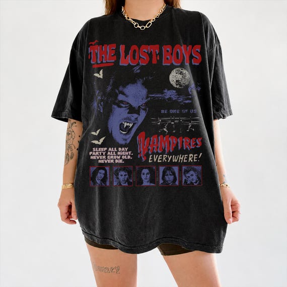 Comfort Colors Vintage The Lost Boys Shirt | Movie Shirt I Gift For Woman and Man Unisex T-Shirt