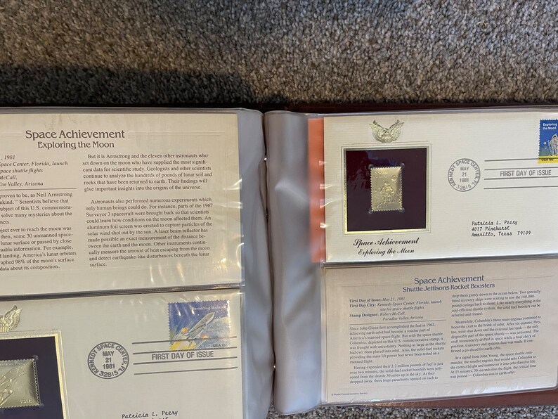 Postal Commemorative Society Golden Replicas of United States Etsy