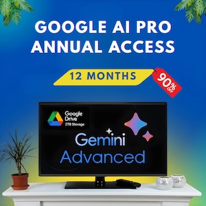Google AI Pro Gemini 2.5 Pro 1年 | Veo 3 | 2TBドライブ | Google AI Pro アドバンス