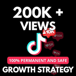200K+ TikTok Views | Fast, Safe Delivery