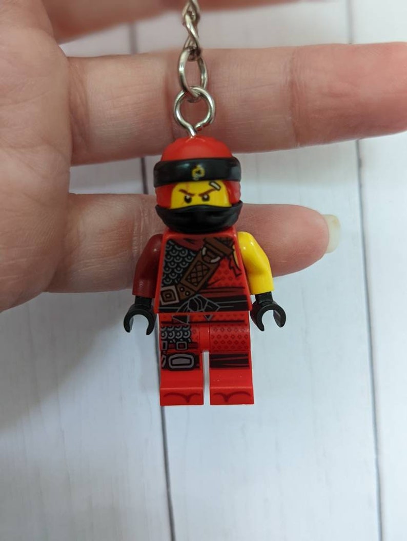 Lego Ninjago Keychain Kye Keychain Cole Keychains Zay Etsy