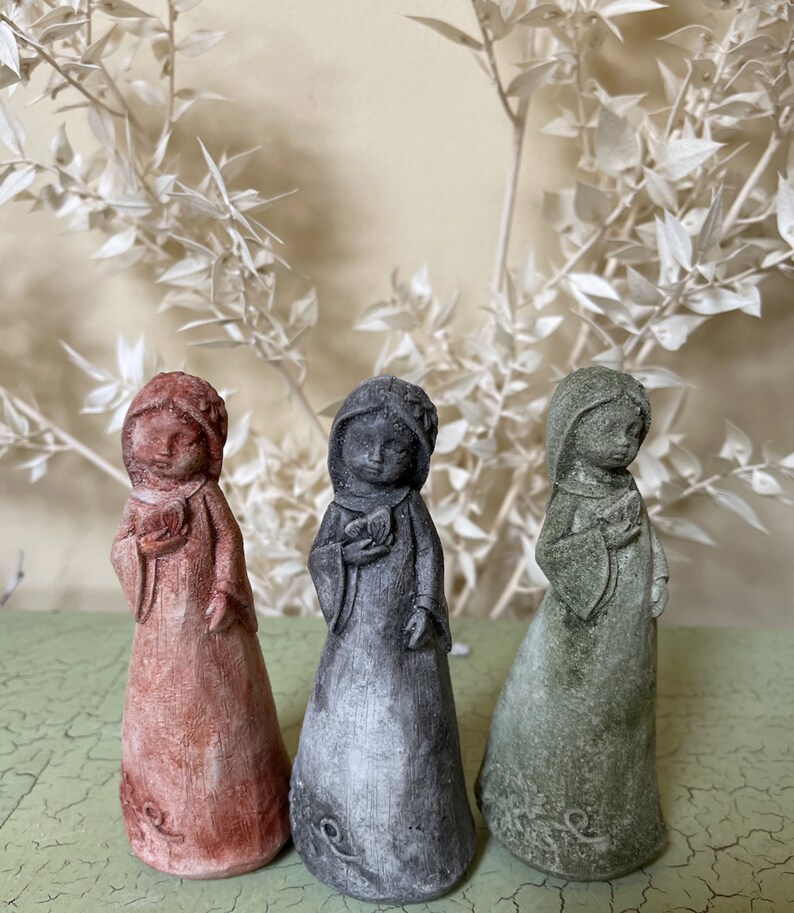 Girl Garden Statue Maiden Statue Girl Garden Statue Etsy