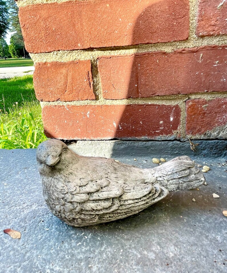 Large Dove Statue Large Bird Statue Life Size Bird Statue Etsy