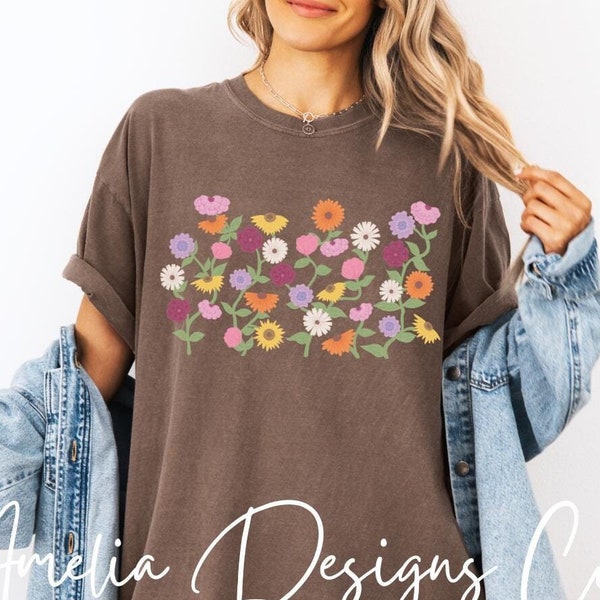 Camiseta Eras Piano Flowers | Camiseta Surprise Songs Flowers Comfort Colors Oversized | Camiseta Subtle Tay | Presente para fã Tay | Concerto