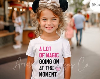 A Lot Of Magic Going On At The Moment YOUTH Shirt | Kids T-shirt | 22 Shirt | Princess Shirt for Disney Vacation | Kids Disneyland Shirt