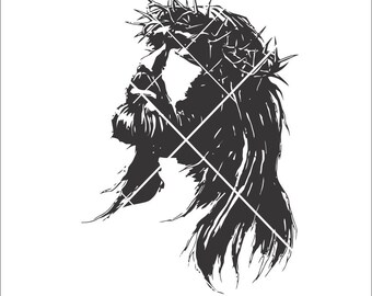 Jesus 4 Crown Of Thorns God Lord Bible Church Etsy