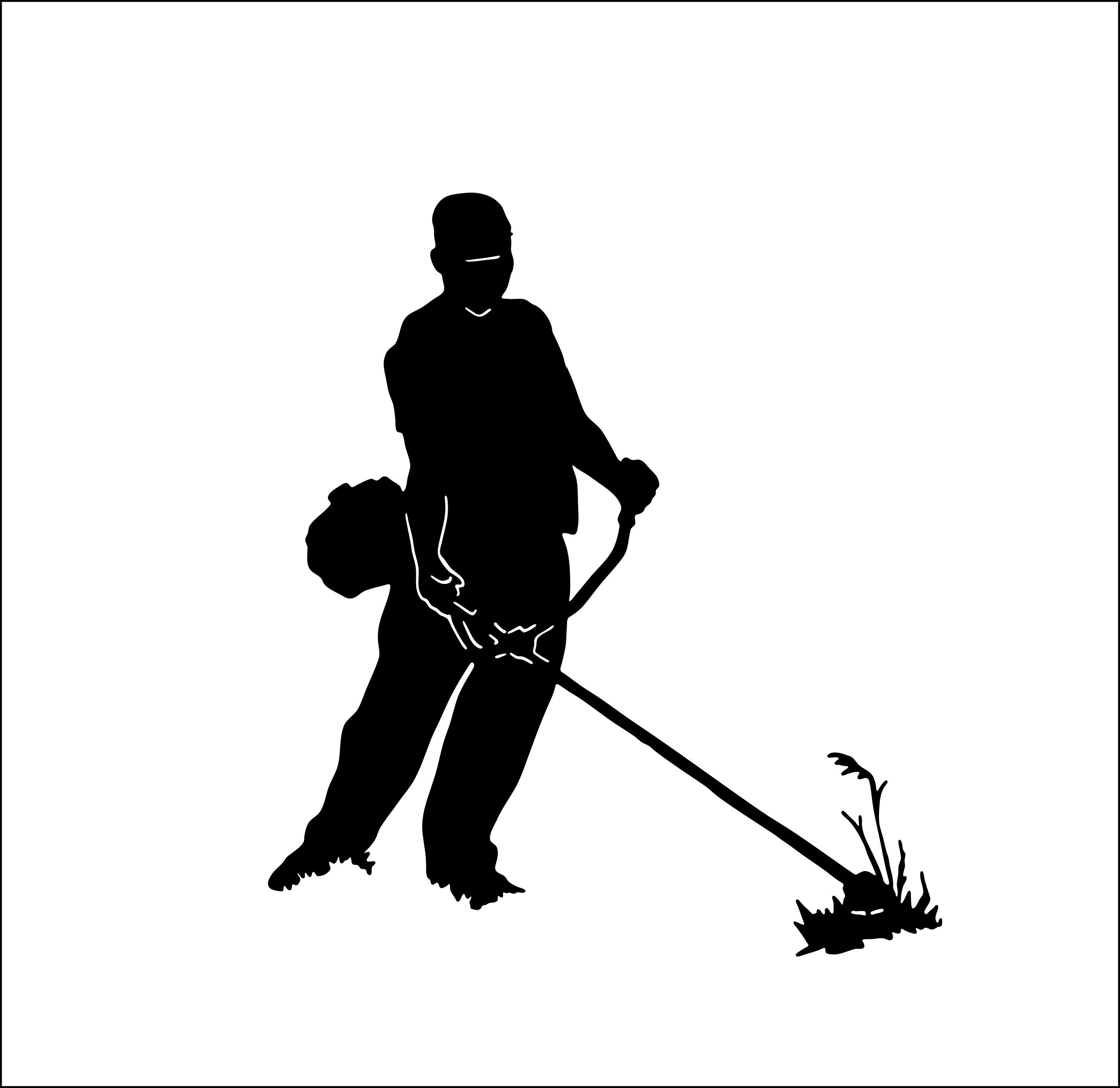 Lawn Service Clip Art Black And White