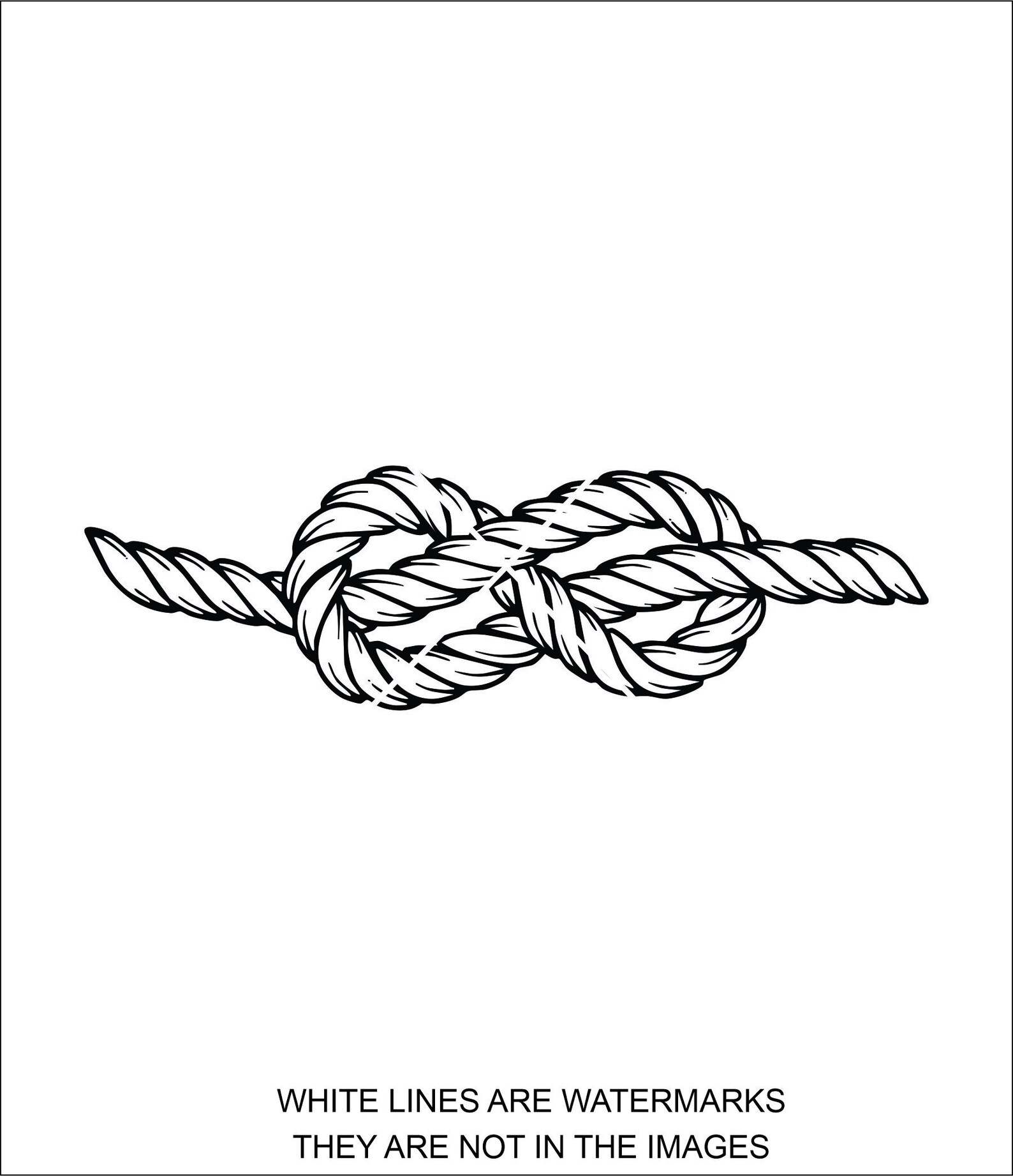 Rope Rope Knot Twine Figure 8 Loop Clip Art Etsy Australia