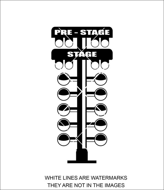 Light Tree stage Tree Drag Racing Lights Racing Start Etsy
