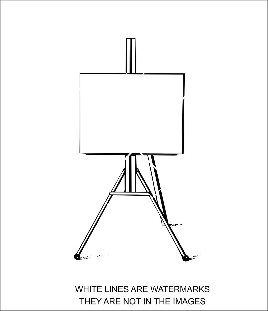 Easel Artist Easel Painter Stand Artist Easel Paint Etsy