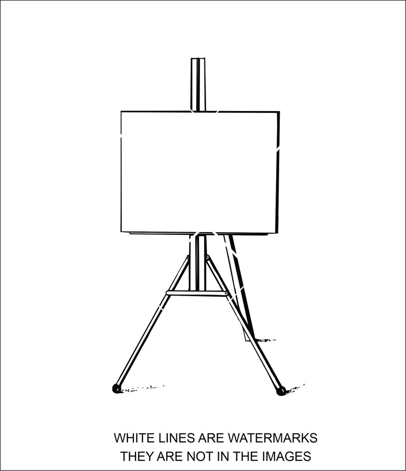 Easel Artist Easel Painter Stand Artist Easel Paint Etsy