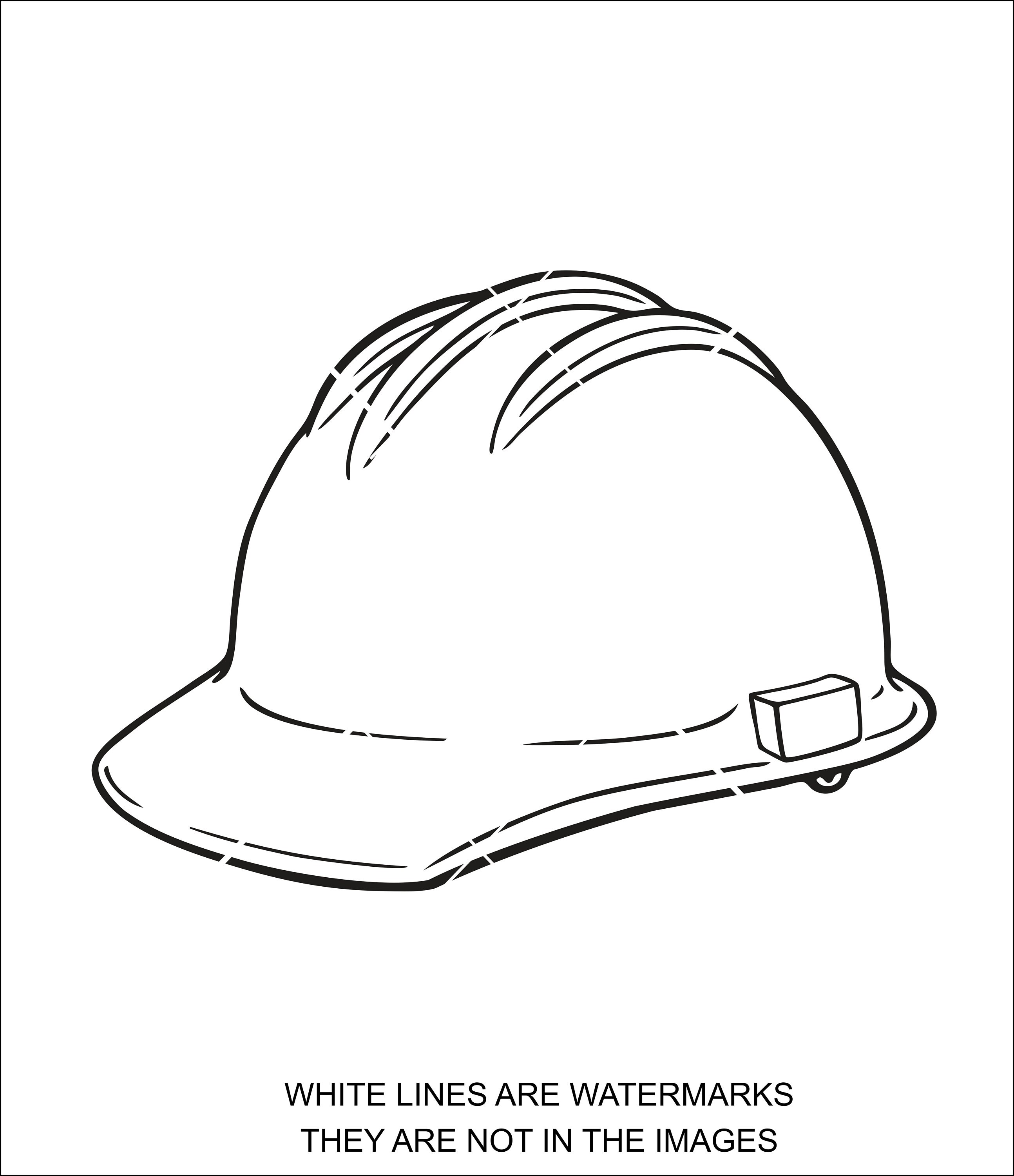 Hard Hat Construction Helmet Osha Construction Worker Etsy