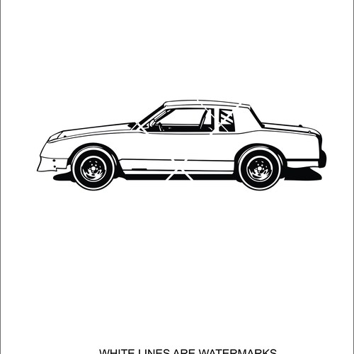 Dirt Track Street Stock Race Car Highly Detailed Image in .svg - Etsy