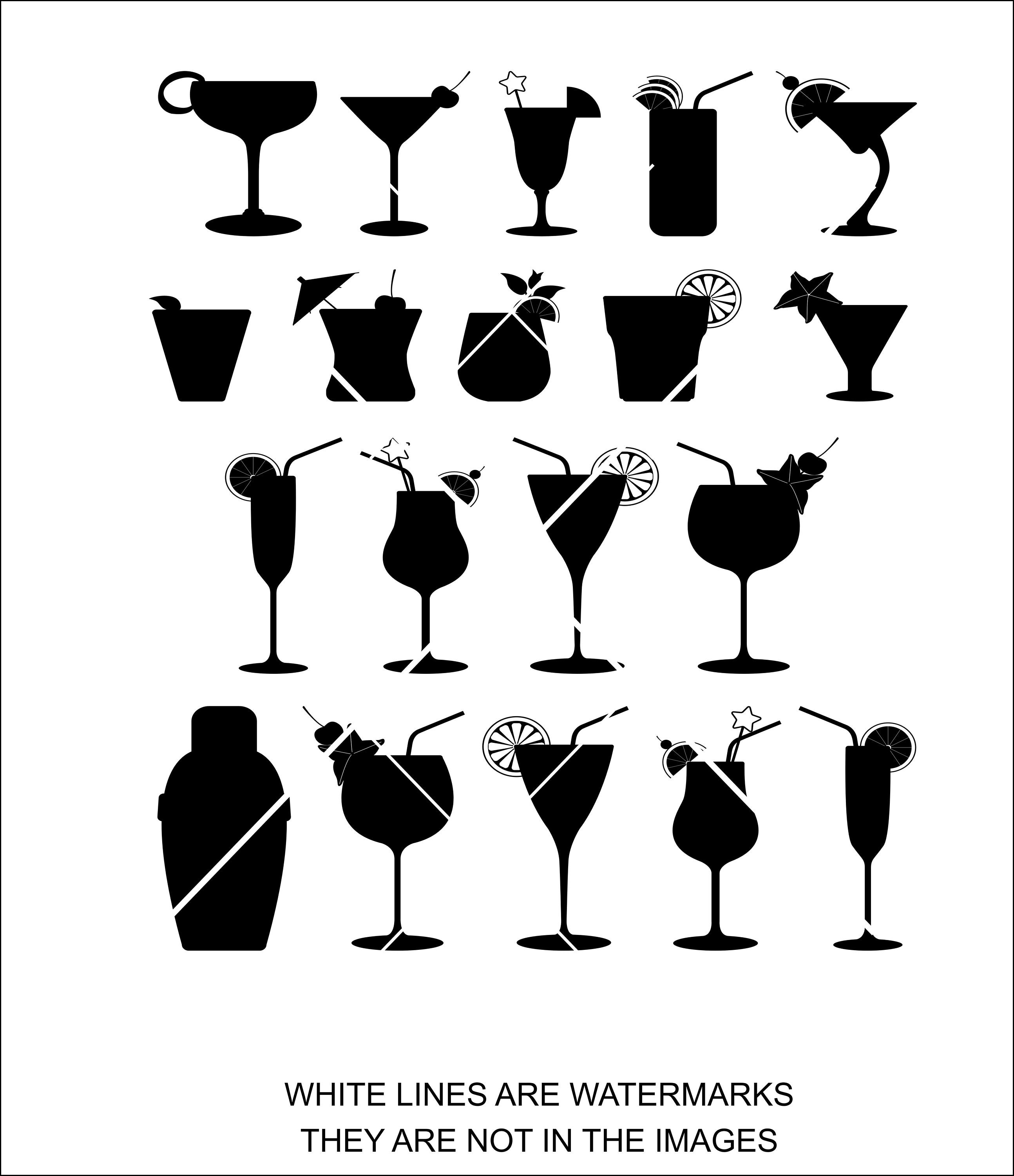 Cocktail Drink Alcohol Drink Mixers Fruit Drinks Alcohol Etsy